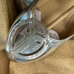 Silver Flat Shoes - Frye